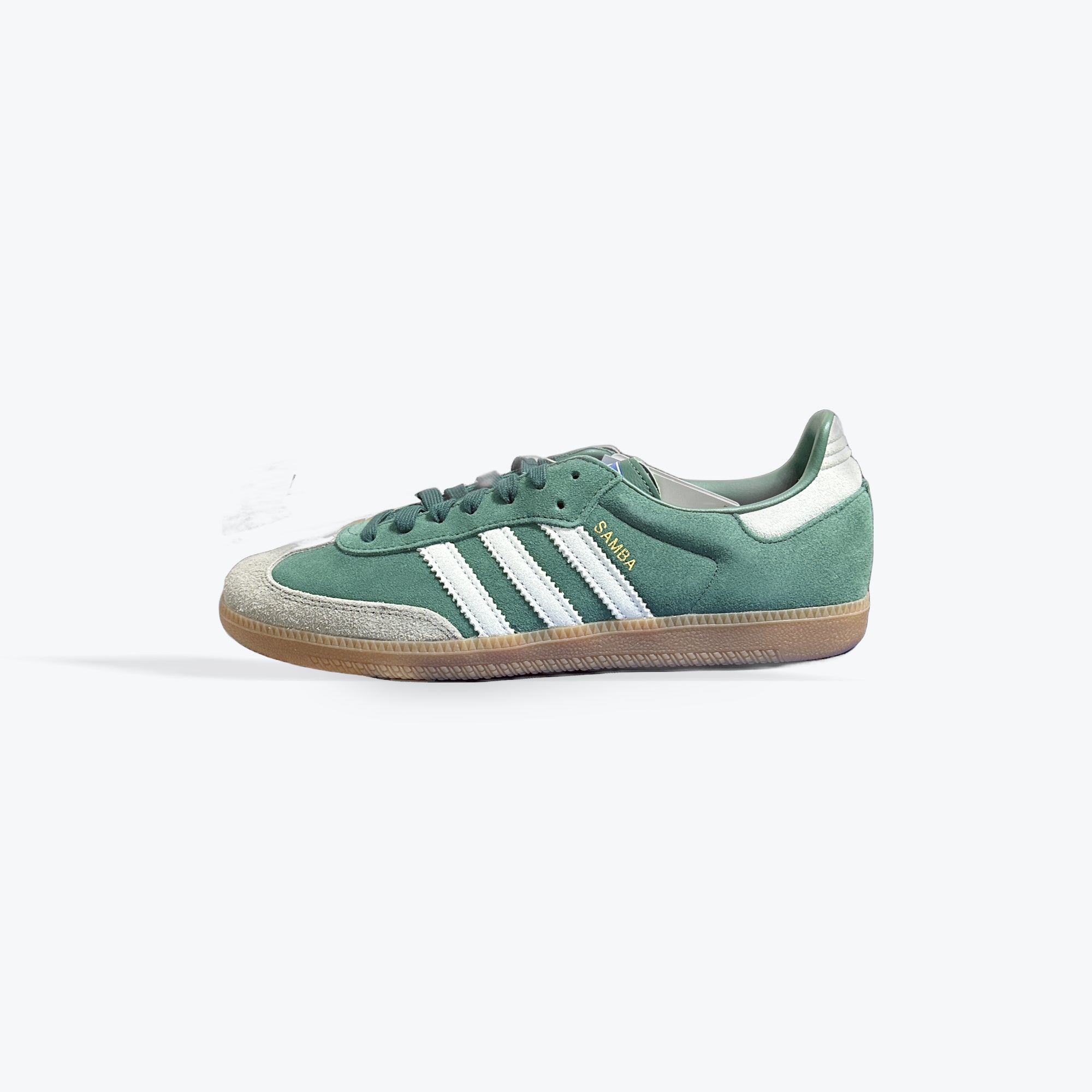 Adidas Samba Collegiate Green Sz10.5 dva percent