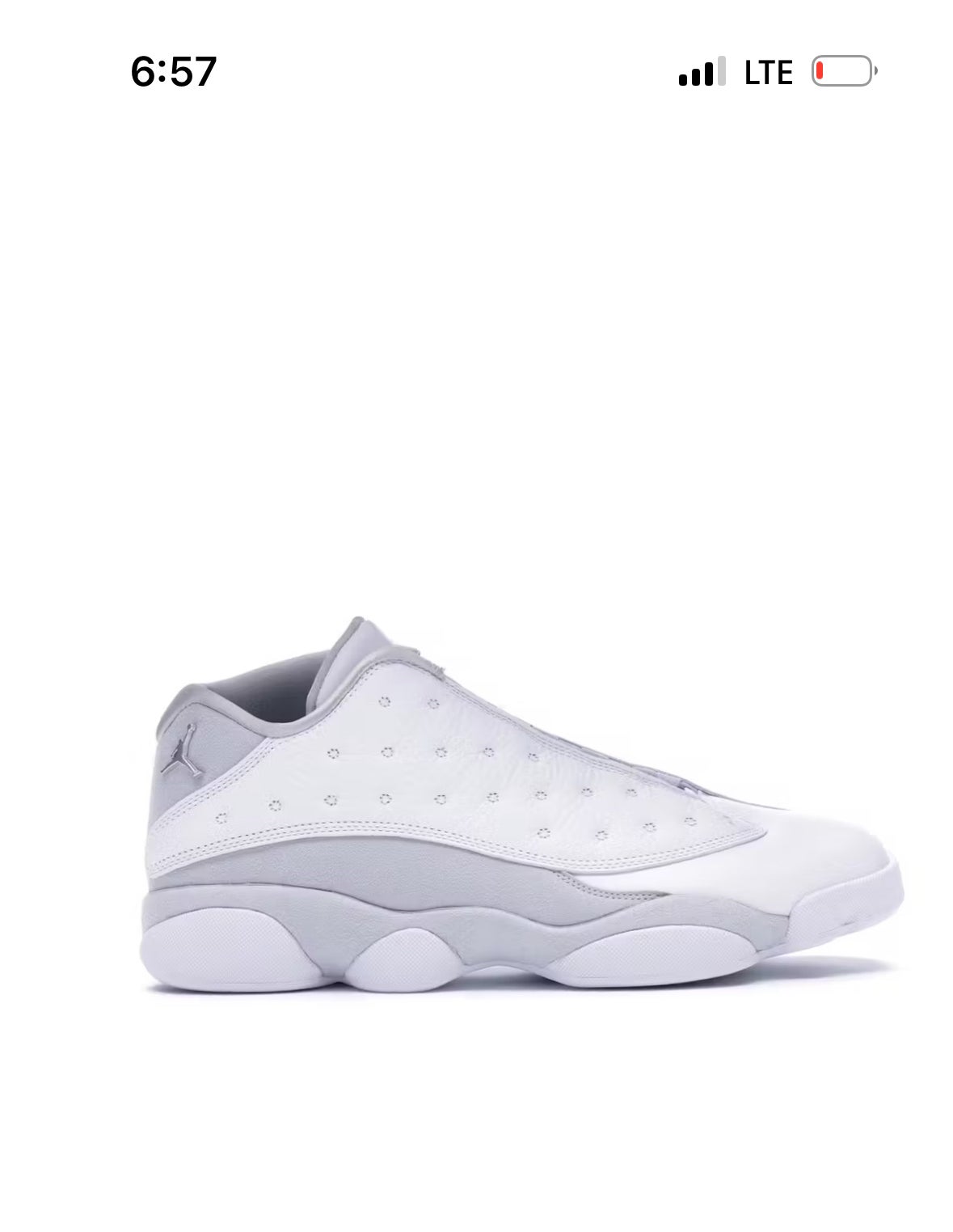Jordan 13 platinum sales